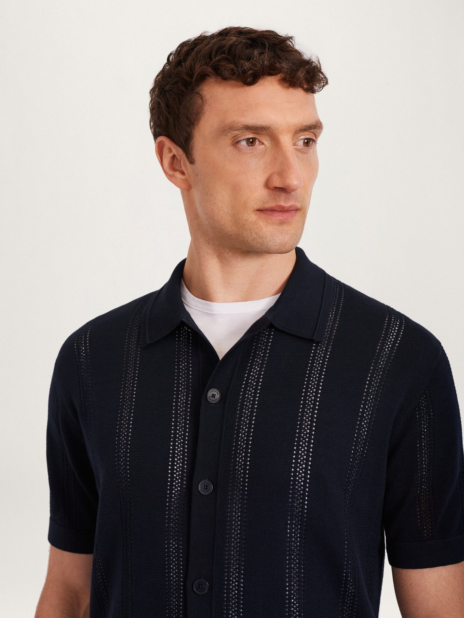 Textured knit detail