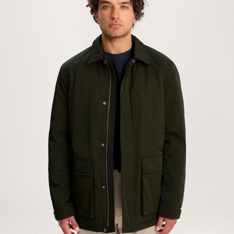 The 360?? Field Jacket in Dark Olive