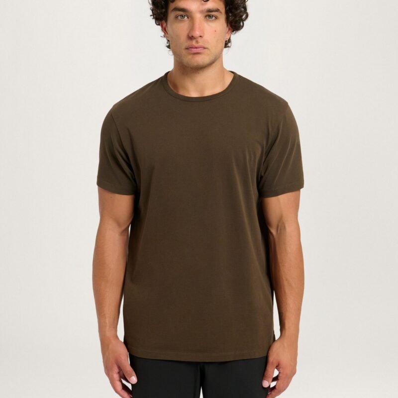 The Classic Tee in Dark Olive